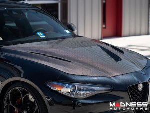 Alfa Romeo Giulia Hood - Carbon Fiber - Extreme Style